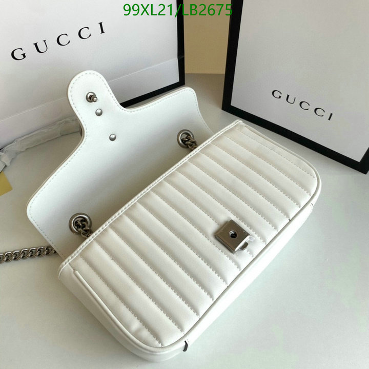 Gucci Bag-(4A)-Marmont,Code: LB2675,$: 99USD