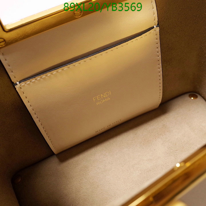 Fendi Bag-(4A)-Diagonal-,Code: YB3569,$: 89USD