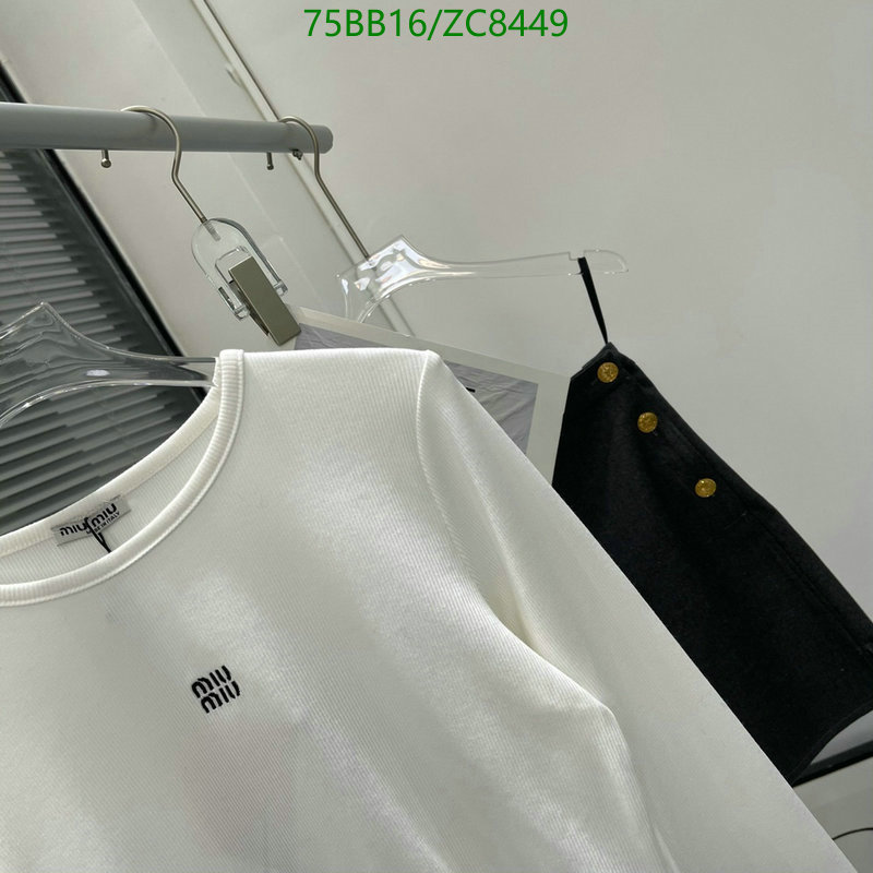 Clothing-MIUMIU, Code: ZC8449,$: 75USD