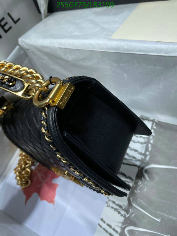 Chanel Bags -(Mirror)-Le Boy,Code: LB3199,$: 255USD