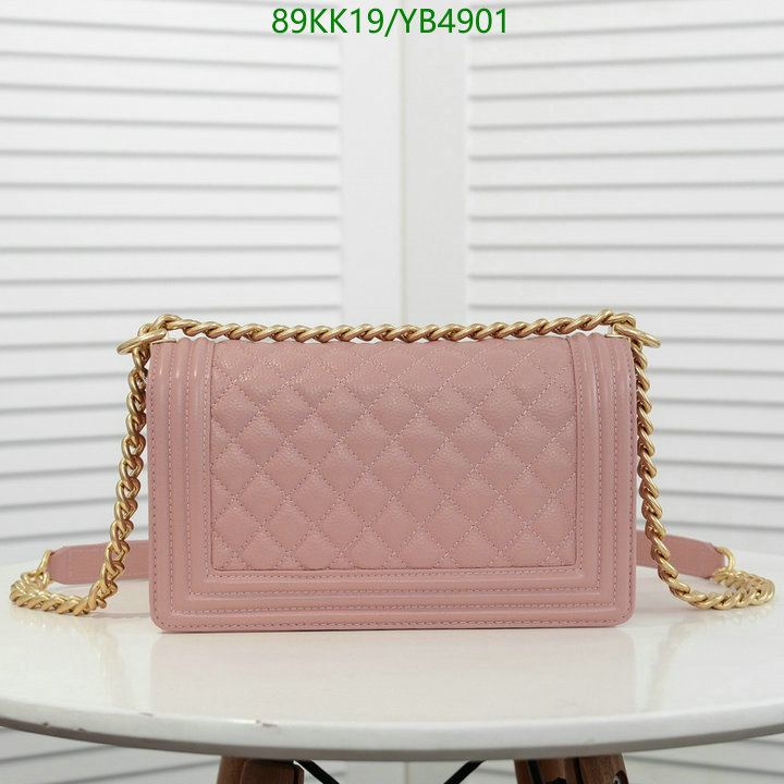 Chanel Bags ( 4A )-Le Boy,Code: YB4901,$: 89USD