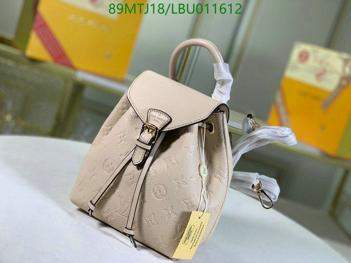 LV Bags-(4A)-Backpack-,Code: LBU011612,$: 89USD