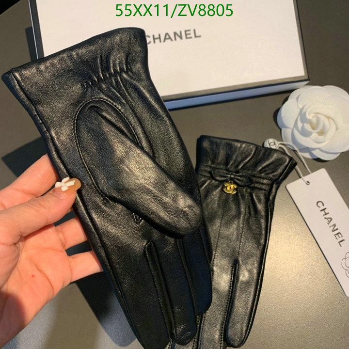 Gloves-Chanel, Code: ZV8805,$: 55USD