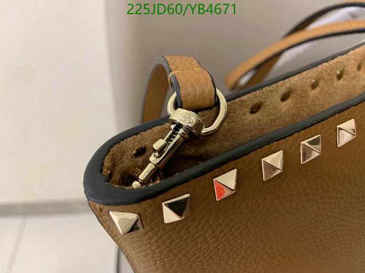 Valentino Bag-(Mirror)-Handbag-,Code: YB4671,$: 225USD