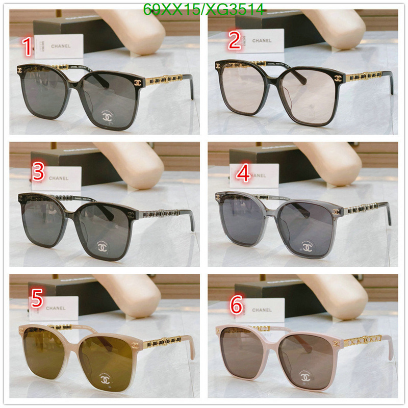 Glasses-Chanel, Code: XG3514,$: 69USD