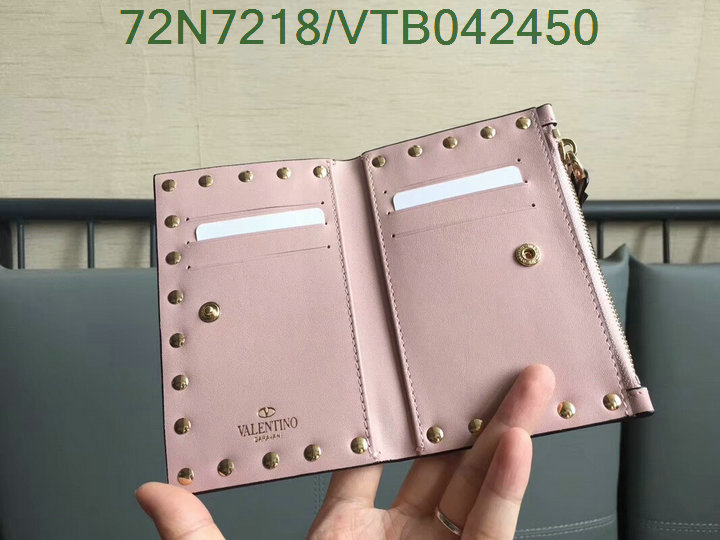 Valentino Bag-(Mirror)-Wallet-,Code: VTB042450,$:72USD