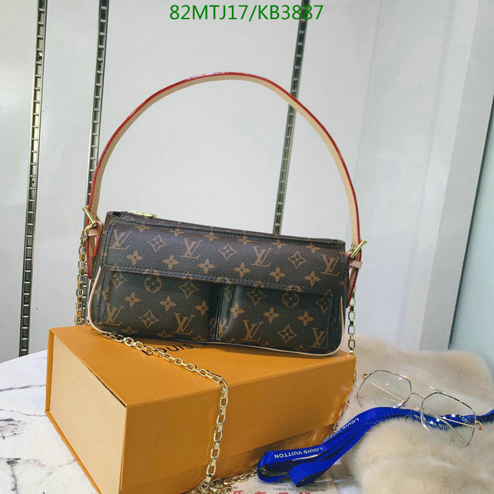 LV Bags-(4A)-Pochette MTis Bag-Twist-,Code: KB3887,$: 82USD