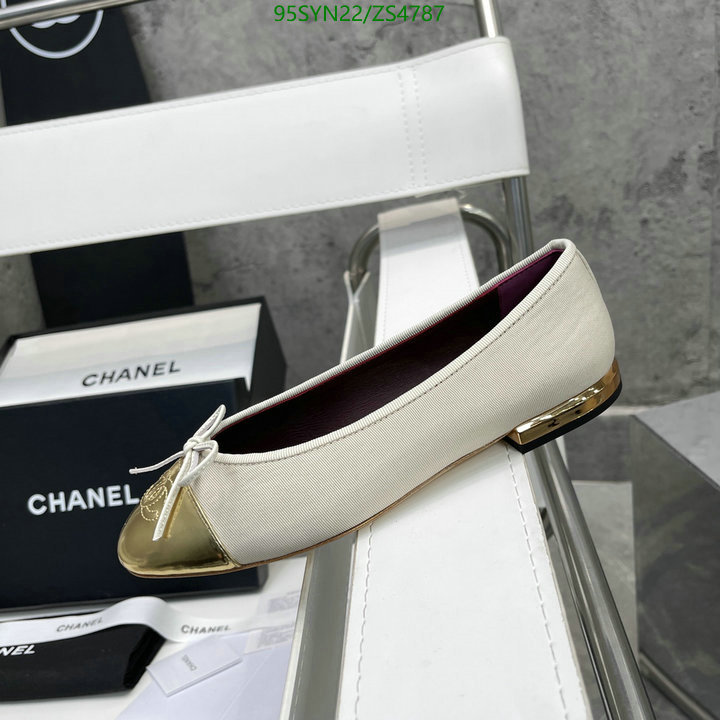 Chanel-Ballet Shoes,Code: ZS4787,$: 95USD