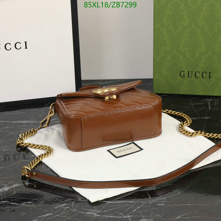 Gucci Bag-(4A)-Marmont,Code: ZB7299,$: 85USD