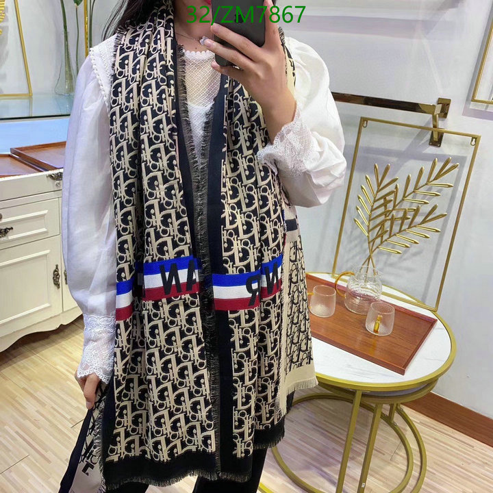 Scarf-Dior, Code: ZM7867,$: 32USD