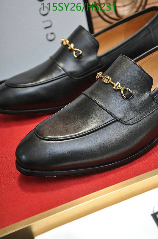 Men shoes-Gucci, Code: HS231,$: 115USD