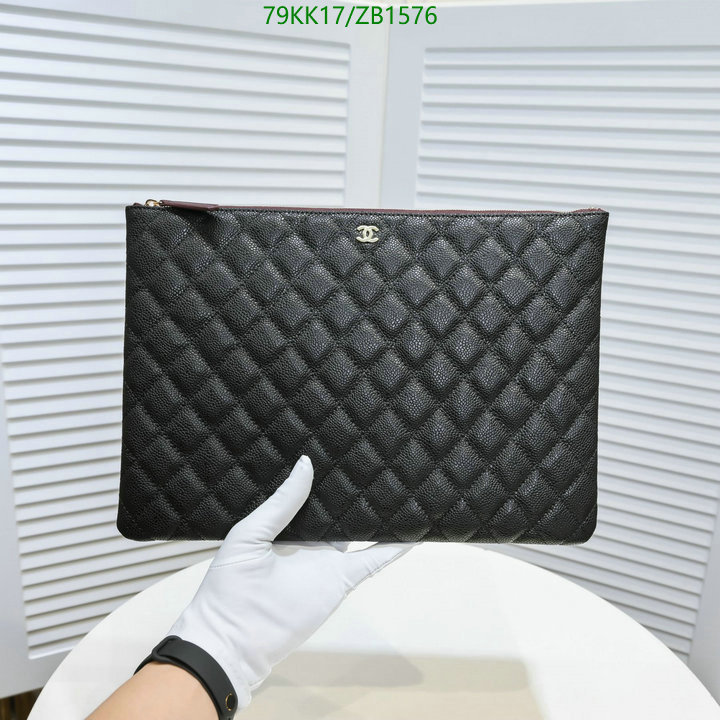 Chanel Bags ( 4A )-Clutch-,Code: ZB1576,$: 79USD