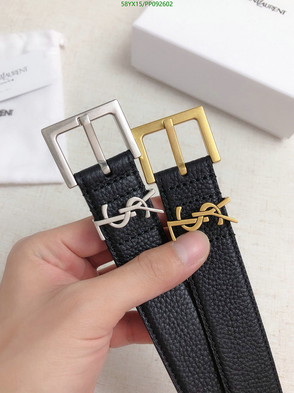 Belts-YSL, Code: PP092602,$: 59USD