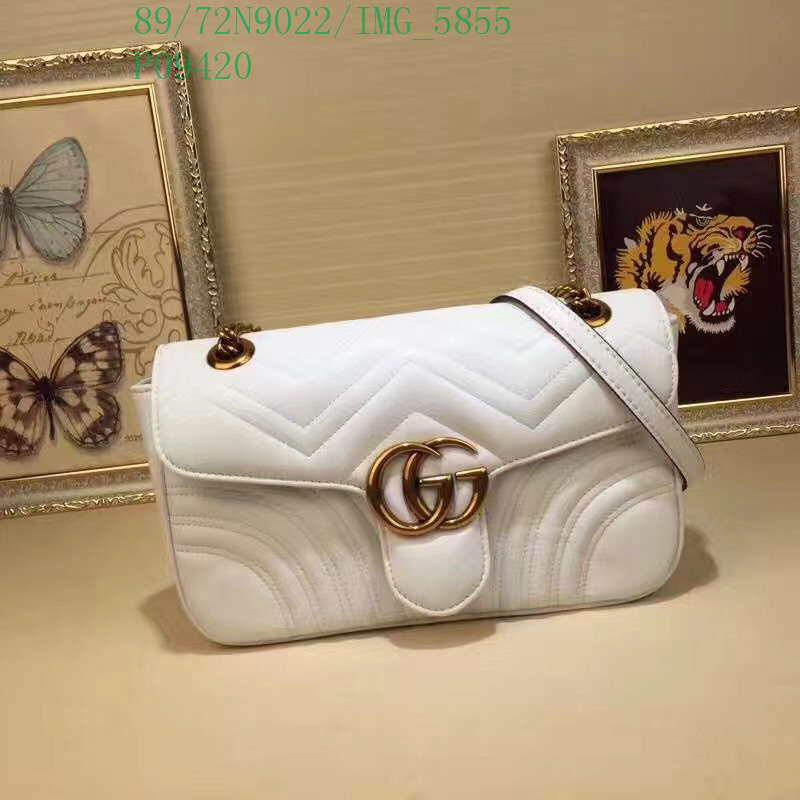 Gucci Bag-(4A)-Marmont,Code: GGB120420,$: 89USD