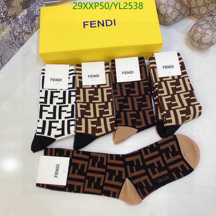 Sock-Fendi, Code: YL2538,$: 29USD