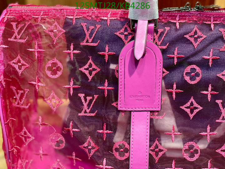 LV Bags-(4A)-Keepall BandouliRe 45-50-,Code: KB4286,$: 125USD