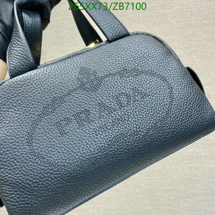 Prada Bag-(Mirror)-Handbag-,Code: ZB7100,$: 265USD