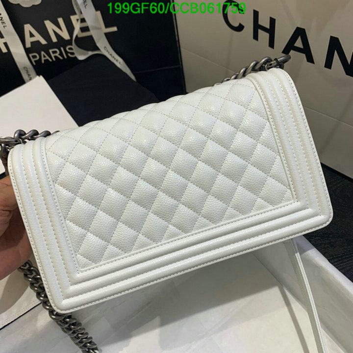 Chanel Bags -(Mirror)-Le Boy,Code: CCB061759,$: 199USD