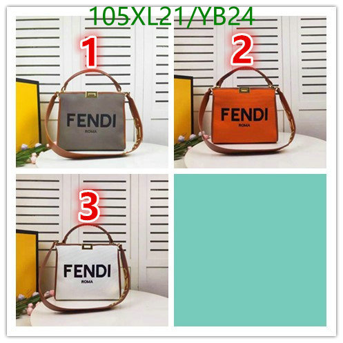 Fendi Bag-(4A)-Diagonal-,Code: YB24,$: 105USD