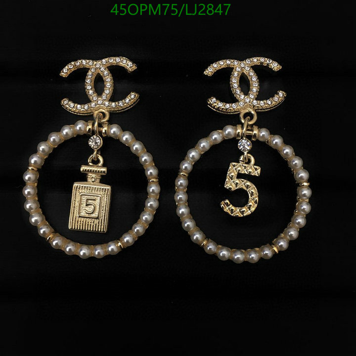 Jewelry-Chanel,Code: LJ2847,$: 45USD