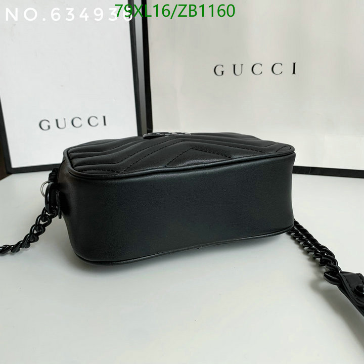 Gucci Bag-(4A)-Marmont,Code: ZB1160,$: 79USD