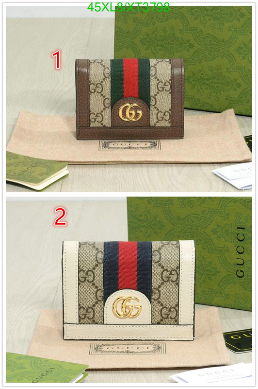 Gucci Bag-(4A)-Wallet-,Code: XT3798,$: 45USD