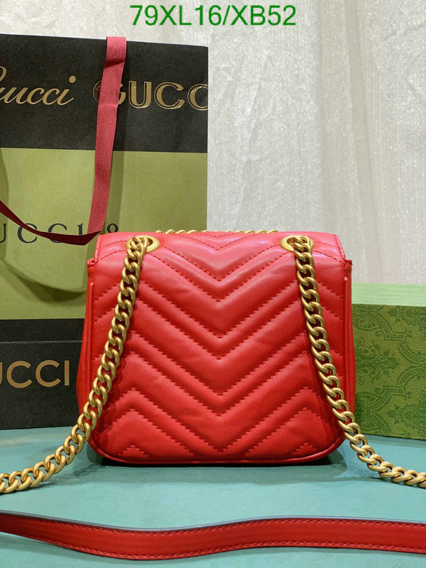 Gucci Bag-(4A)-Marmont,Code: XB52,$: 79USD