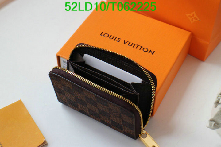 LV Bags-(Mirror)-Wallet-,Code: T062225,$: 52USD