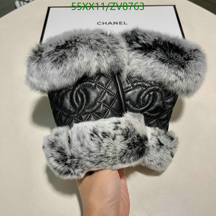 Gloves-Chanel, Code: ZV8763,$: 55USD