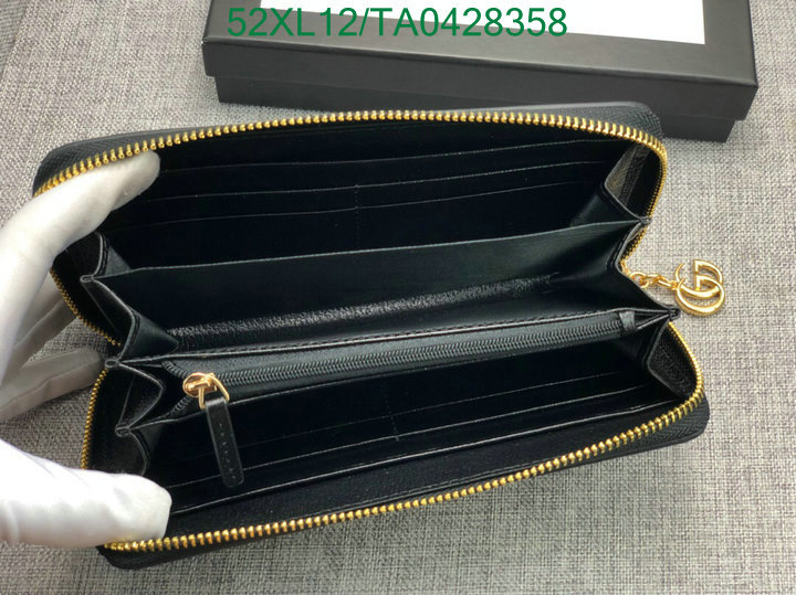 Gucci Bag-(4A)-Wallet-,Code:TA0428358,$: 52USD