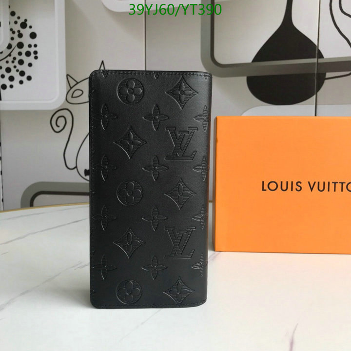 LV Bags-(4A)-Wallet-,Code: YT390,$: 39USD