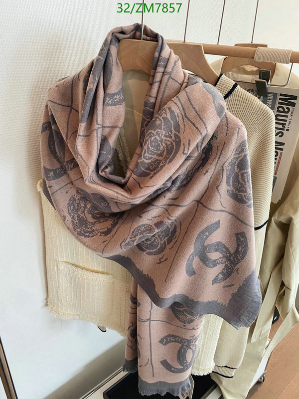 Scarf-Chanel, Code: ZM7857,$: 32USD