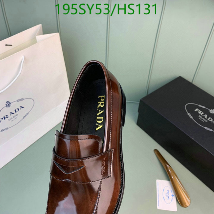 Men shoes-Prada, Code: HS131,$: 195USD