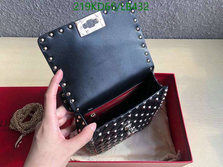 Valentino Bag-(Mirror)-Rockstud Spike,Code: LB432,$: 219USD