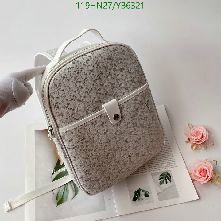 Goyard Bag-(4A)-Backpack-,Code: YB6321,$: 119USD