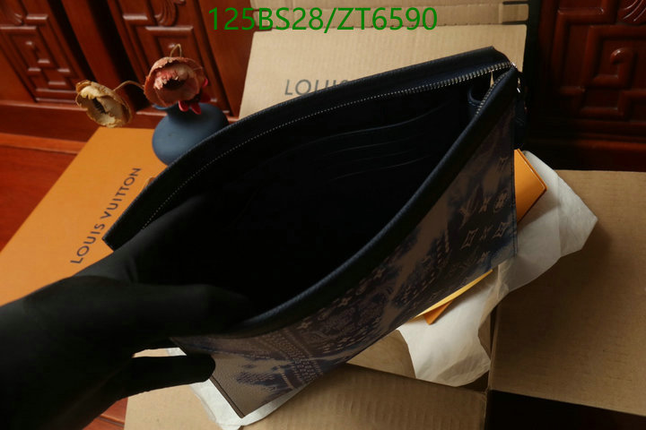 LV Bags-(Mirror)-Wallet-,Code: ZT6590,$: 125USD