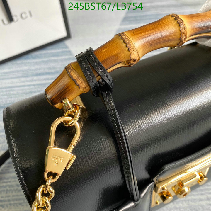 Gucci Bag-(Mirror)-Handbag-,Code: LB754,$: 245USD