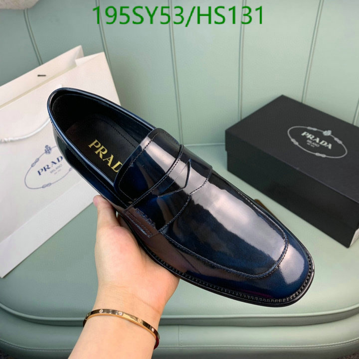 Men shoes-Prada, Code: HS131,$: 195USD