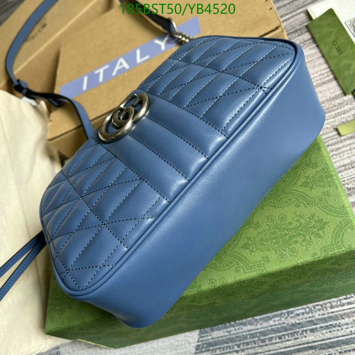 Gucci Bag-(Mirror)-Marmont,Code: YB4520,$: 185USD