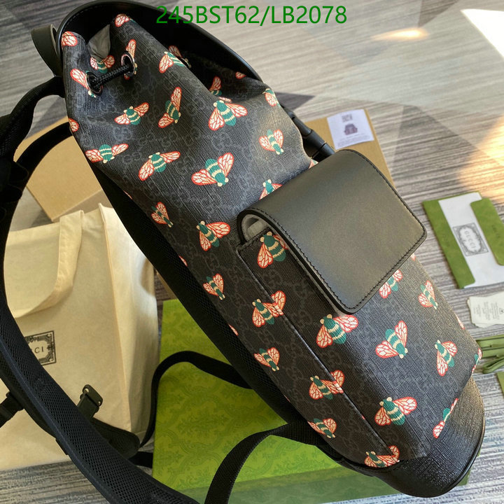 Gucci Bag-(Mirror)-Backpack-,Code: LB2078,$: 245USD