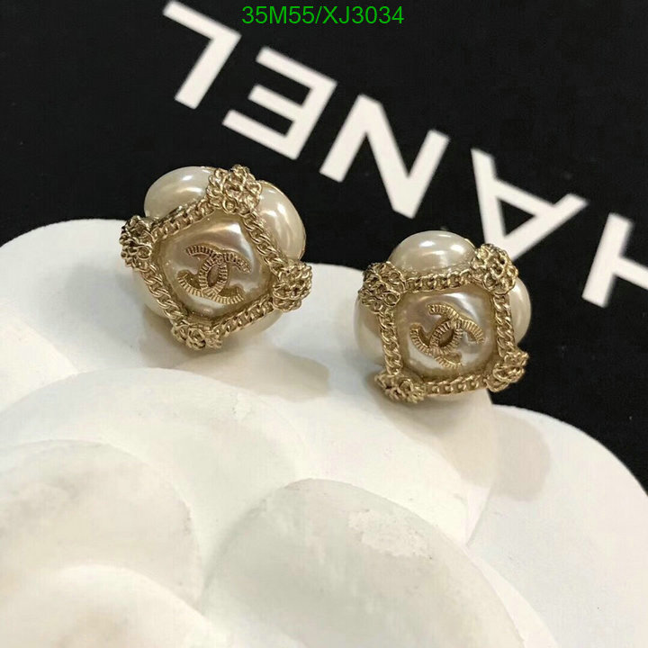 Jewelry-Chanel,Code: XJ3034,$: 35USD