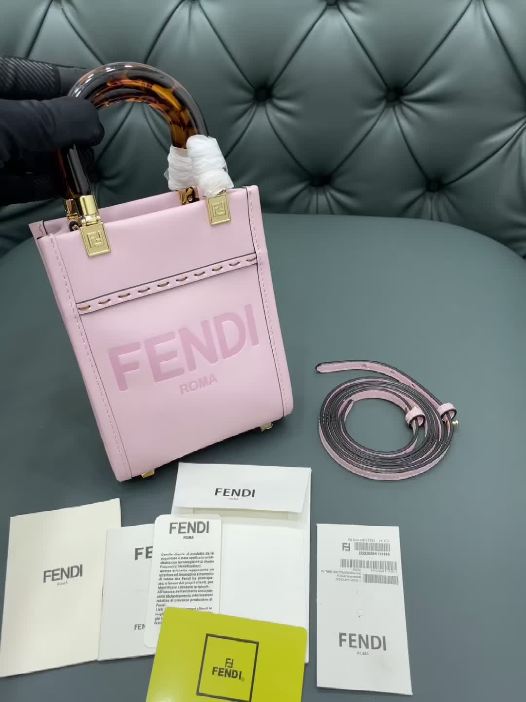 Fendi Bag-(Mirror)-Sunshine,Code: LB7140,$: 199USD