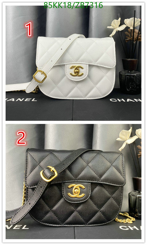 Chanel Bags -(Mirror)-Diagonal-,Code: ZB7316,$: 85USD