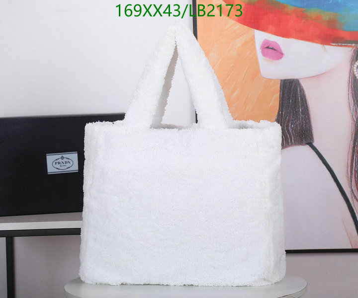 Prada Bag-(Mirror)-Handbag-,Code: LB2173,$: 169USD