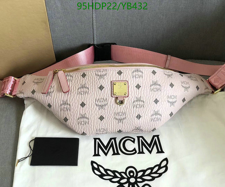 MCM Bag-(Mirror)-Belt Bag-Chest Bag--,Code: YB432,$: 95USD