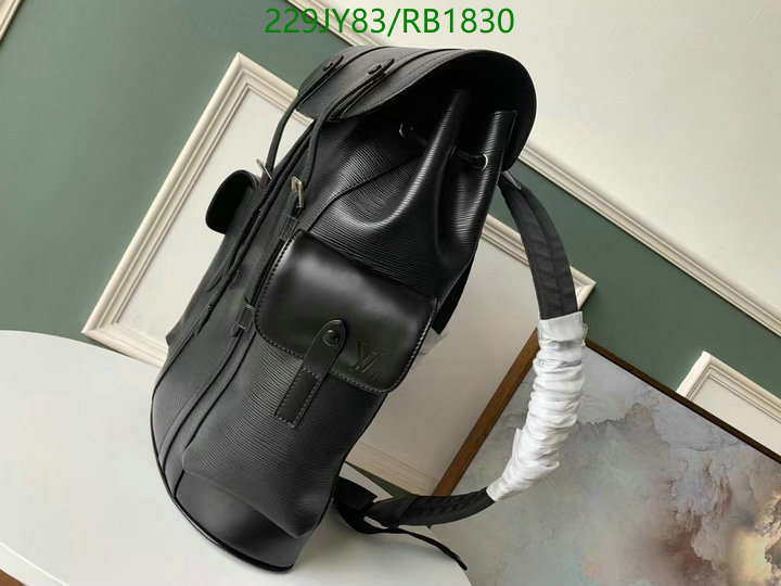 LV Bags-(Mirror)-Backpack-,Code: RB1830,$: 299USD