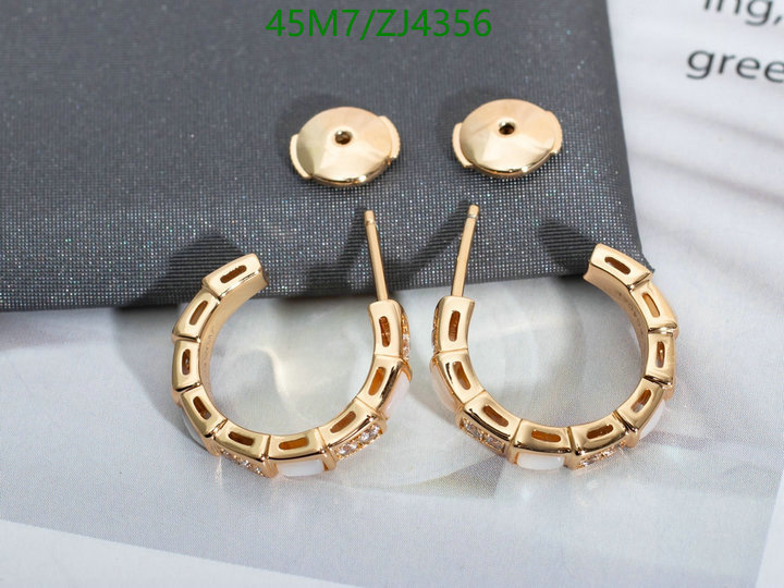 Jewelry-Bvlgari, Code: ZJ4356,$: 45USD