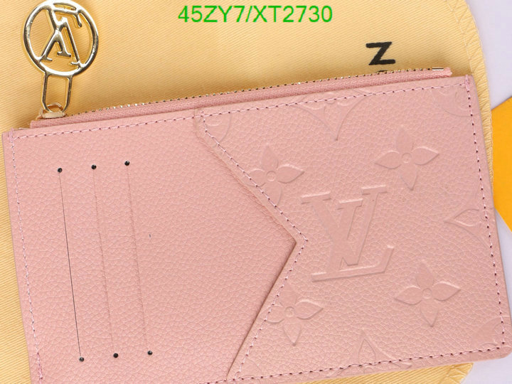 LV Bags-(4A)-Wallet-,Code: XT2730,$: 45USD