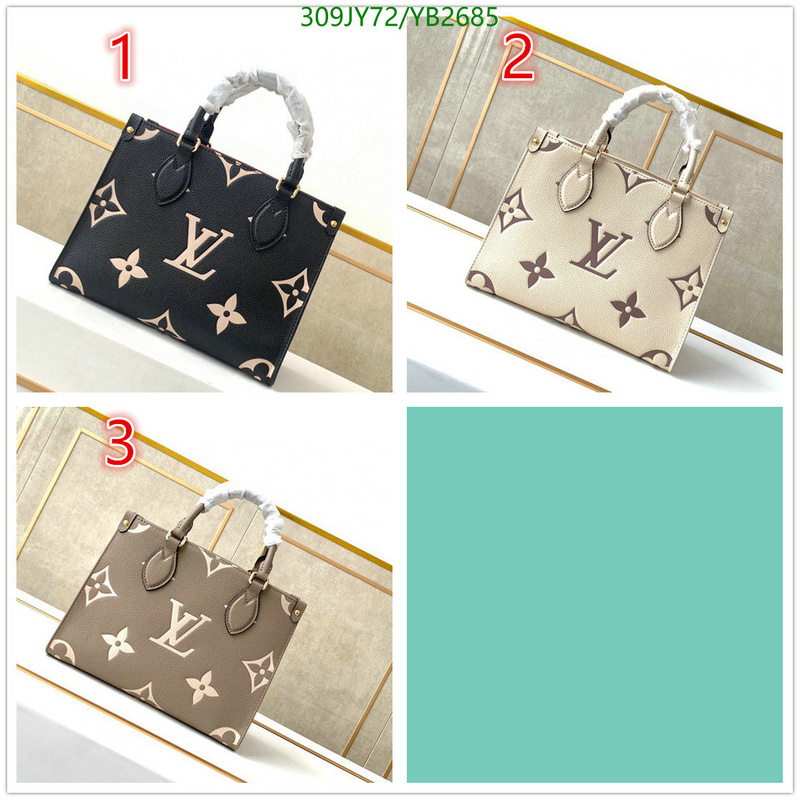 LV Bags-(Mirror)-Handbag-,Code: YB2685,$: 309USD