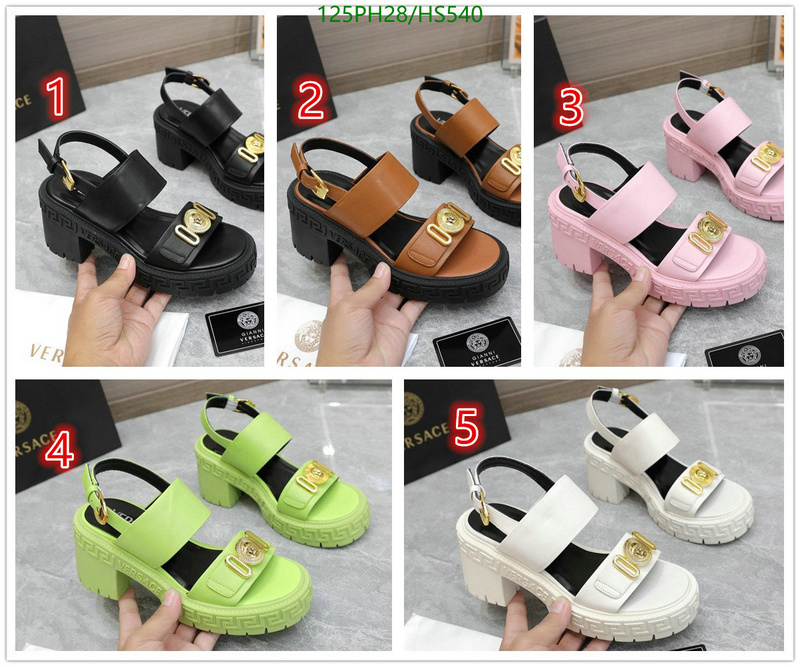 Women Shoes-Versace, Code: HS540,$: 125USD